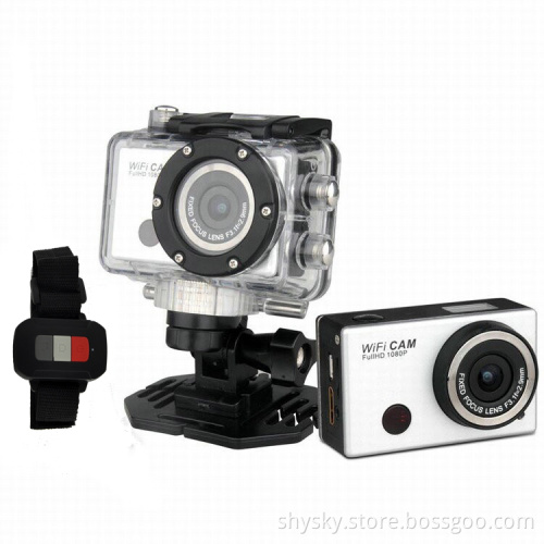 F21 5.0MP Full HD 1080p WIFI Sport Action Camera DVR Wifi Camera Watch Remote